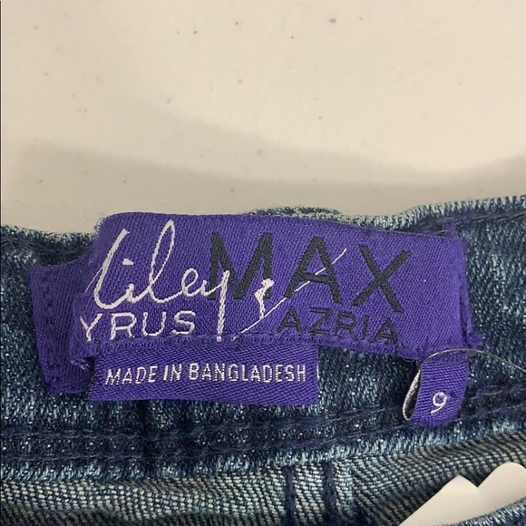 NWT Miley Cyrus Max Azria Skinny Blue Jeans Sz 9 - Picture 4 of 7
